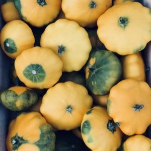 MIX Courgette jaune & pâtisson (env. 500g)