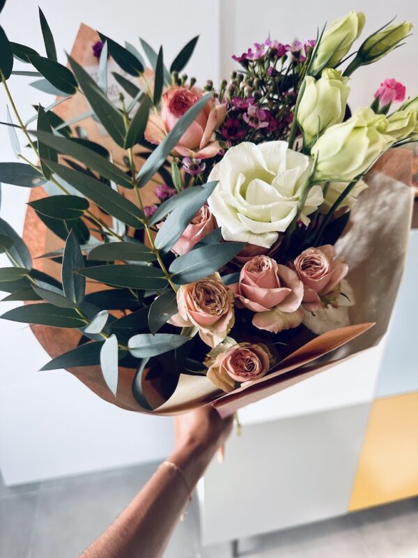 Bouquet du jour (au point retrait Rose Poudrée uniquement)