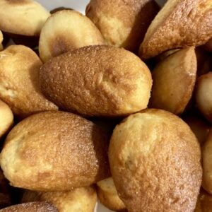 Madeleines au citron (lot 5 mini pièces)