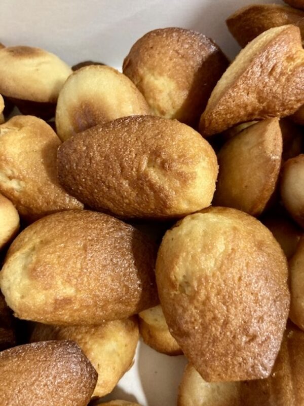 Madeleines au citron (lot 5 mini pièces)